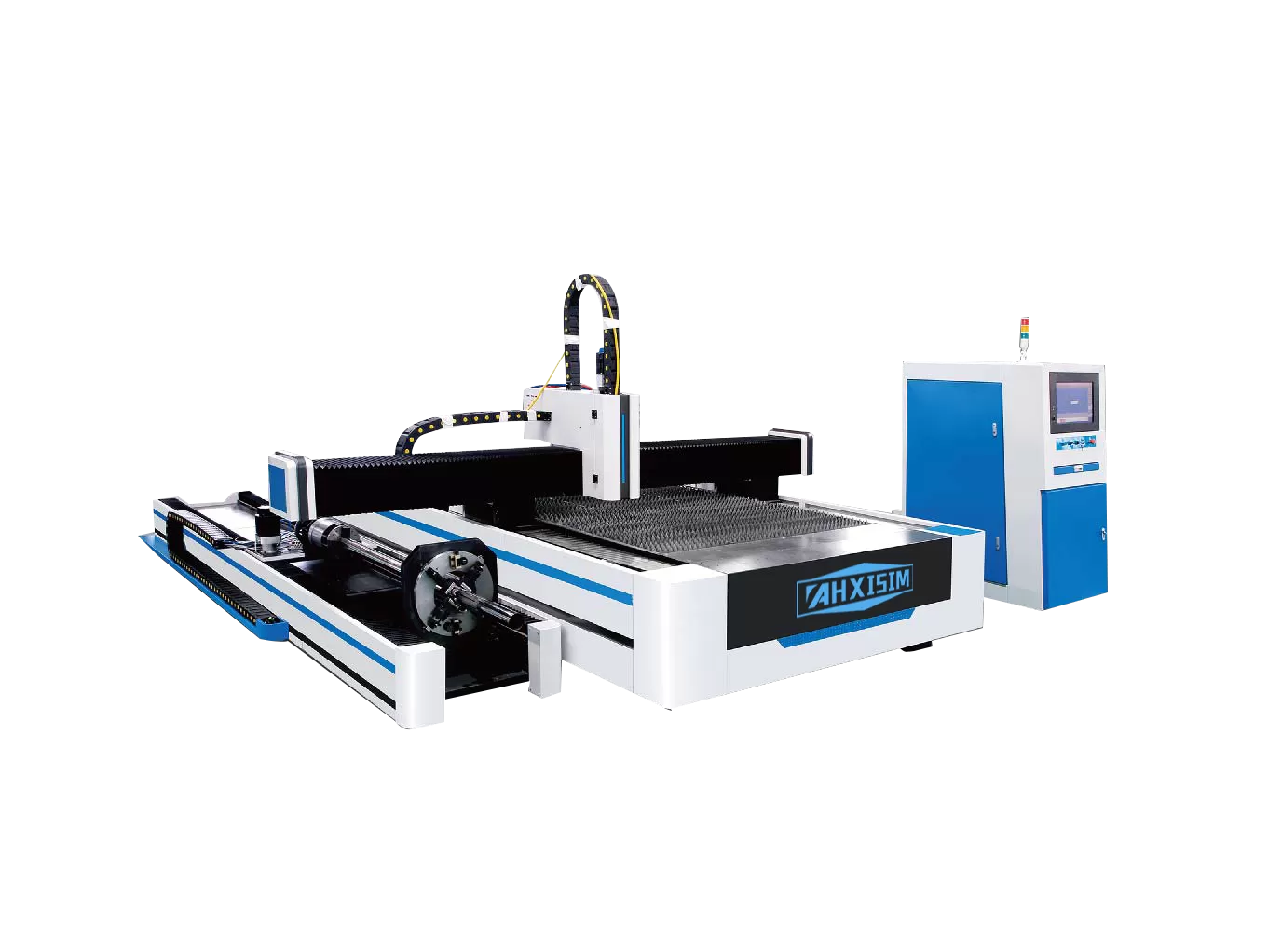 Single Table Plate And Tube Fiber Laser Cutting Machine
